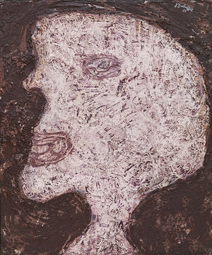 Jean Dubuffet - Asker Lucien Geominne’nin Portresi Tablo