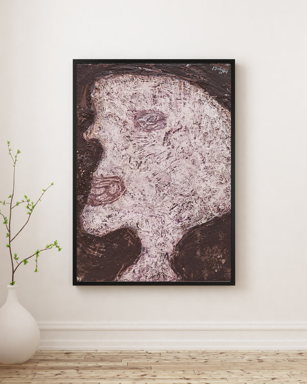 Jean Dubuffet - Asker Lucien Geominne’nin Portresi Poster