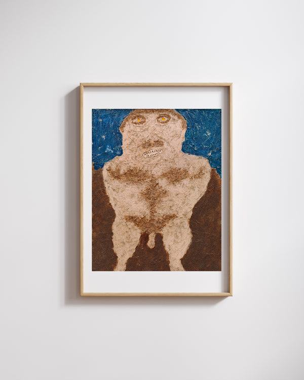 Jean Dubuffet - İktidar İradesi Fine Art Baskı