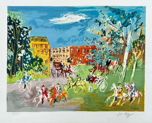 Jean Dufy - Gezinti fine art baskı