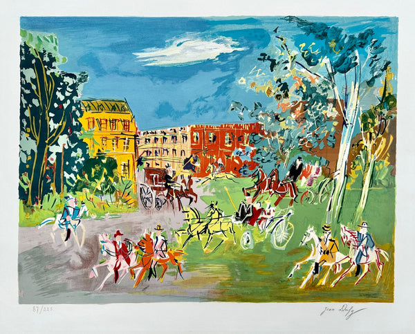 Jean Dufy - Gezinti fine art baskı