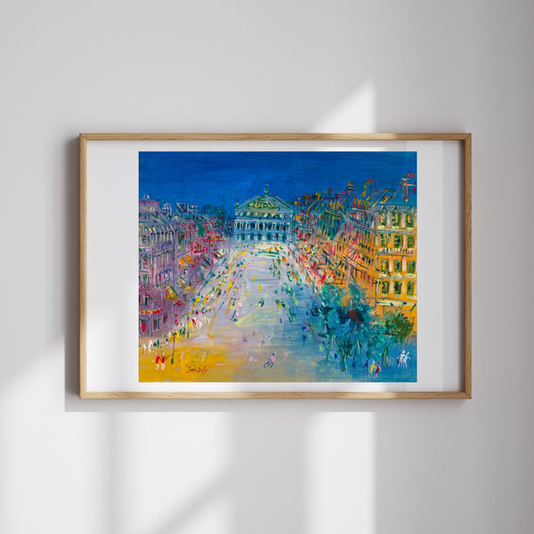 Jean Dufy - Şehir fine art baskı