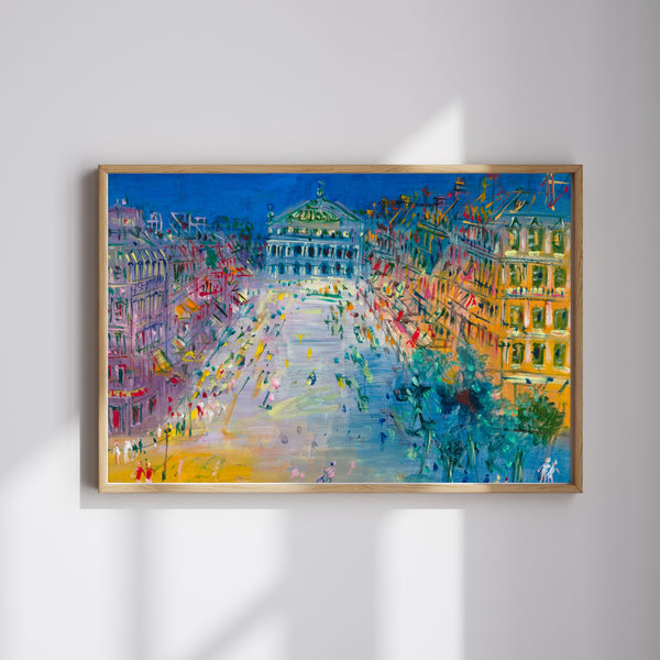 Jean Dufy - Şehir fine art baskı