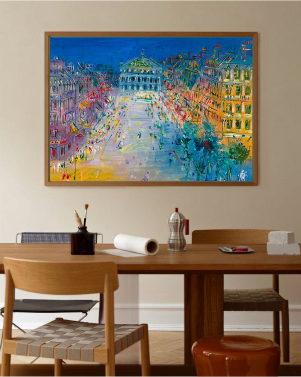 Jean Dufy - Şehir fine art baskı