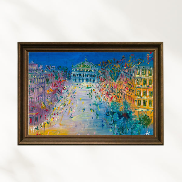 Jean Dufy - Şehir fine art baskı