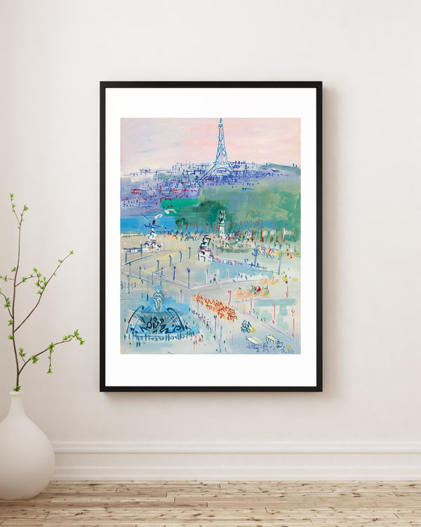 Jean Dufy - Concorde Meydanı'ndan Eyfel Kulesi