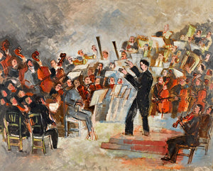 Jean Dufy - Senfoni Orkestrası fine art baskı