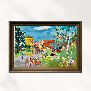 Jean Dufy - Gezinti fine art baskı