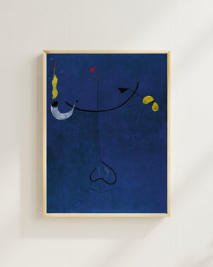 Joan Miró - Gitarlı Katalan Köylüsü Fine Art Baskı