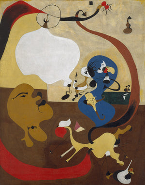 Joan Miró - Hollanda İç Mekânı II Tablo