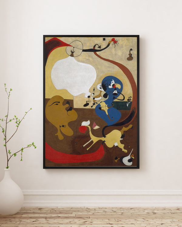 Joan Miró - Hollanda İç Mekânı II Poster