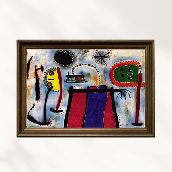 Joan Miró - Resim poster