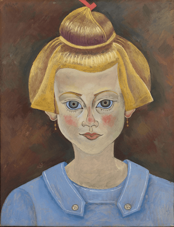 Joan Miró - Genç Bir Kızın Portresi