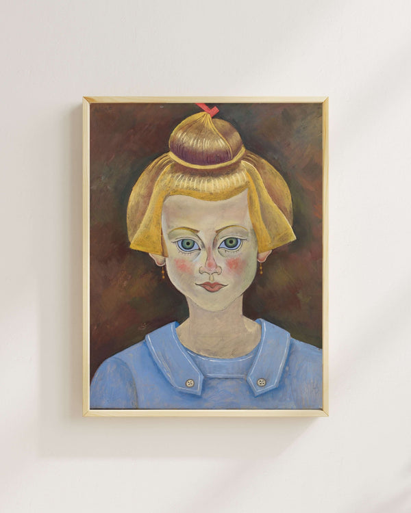 Joan Miró - Genç Bir Kızın Portresi