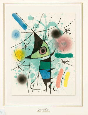 Joan Miró - İsimsiz Kompozisyon II Fine Art Baskı