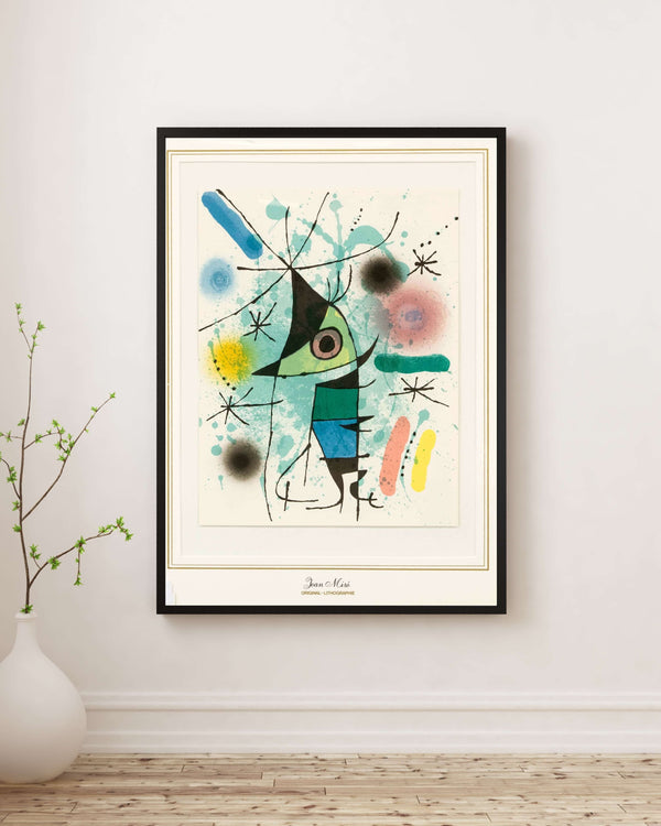 Joan Miró - İsimsiz Kompozisyon II Fine Art Baskı