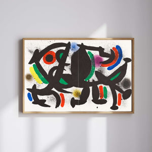 Joan Miró - Lithographes V Fine Art Baskı