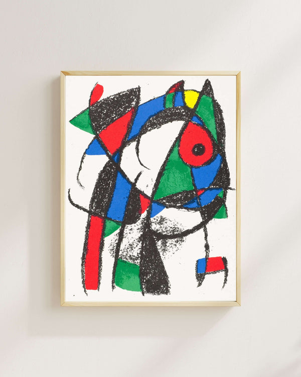 Joan Miró - Lithographes I Fine Art Baskı