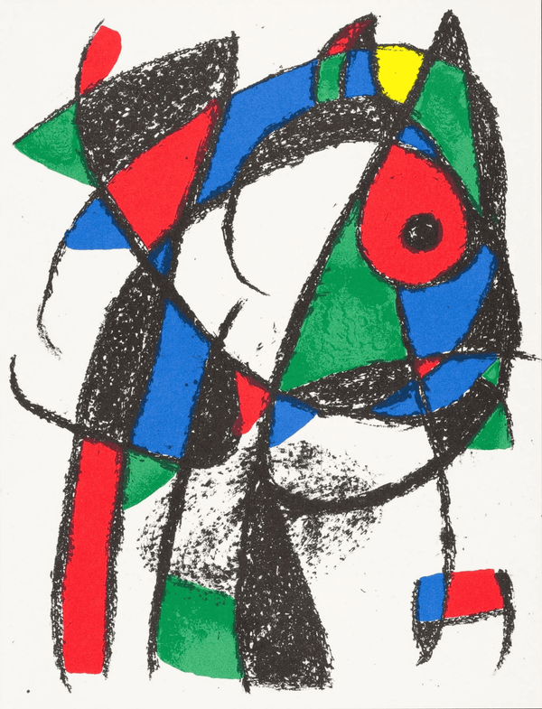 Joan Miró - Lithographes I Fine Art Baskı