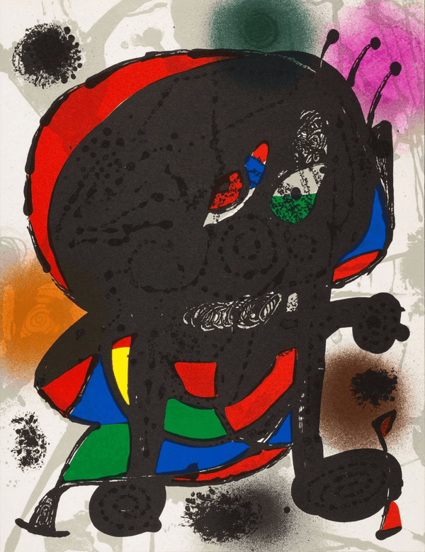 Joan Miró - Lithographes III Fine Art Baskı
