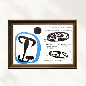 Joan Miró - İsimsiz - La Química Fine Art Baskı