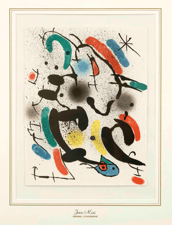 Joan Miró - Kompozisyon I Fine Art Baskı