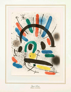 Joan Miró - Kompozisyon III Fine Art Baskı
