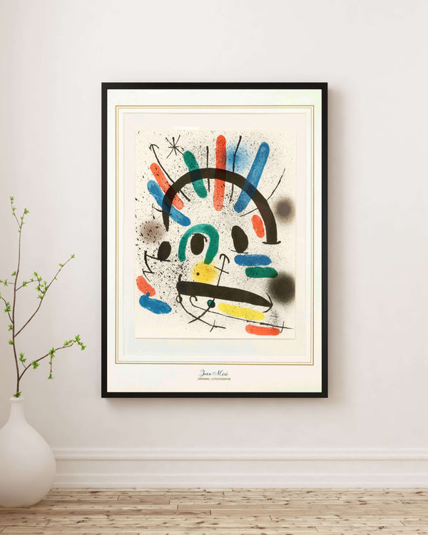 Joan Miró - Kompozisyon III Fine Art Baskı