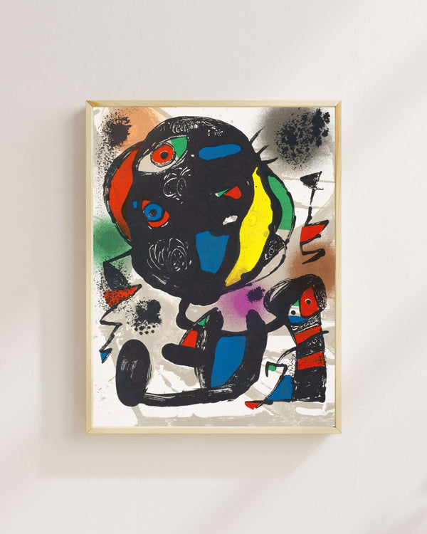 Joan Miró - Lithographes IV Fine Art Baskı