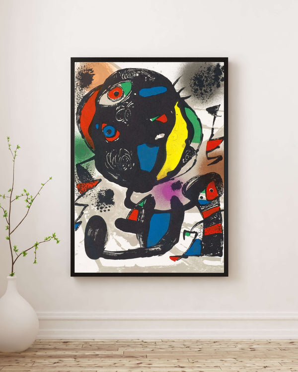Joan Miró - Lithographes IV Fine Art Baskı