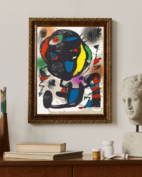 Joan Miró - Lithographes IV Fine Art Baskı