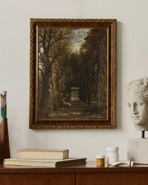 John Constable - Sir Joshua Reynolds Anıtı Fine Art Baskı