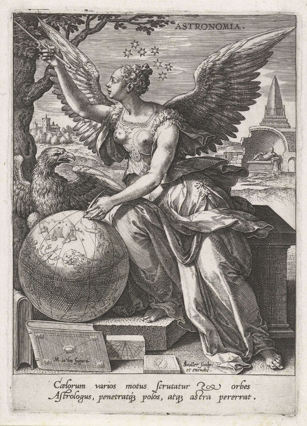 Johann Sadeler - Astronomi Tablo