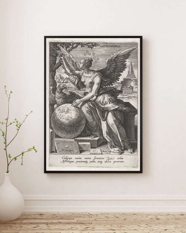Johann Sadeler - Astronomi Poster
