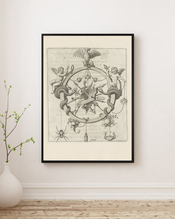 Johann Theodor de Bry - Ey Rab fine art baskı