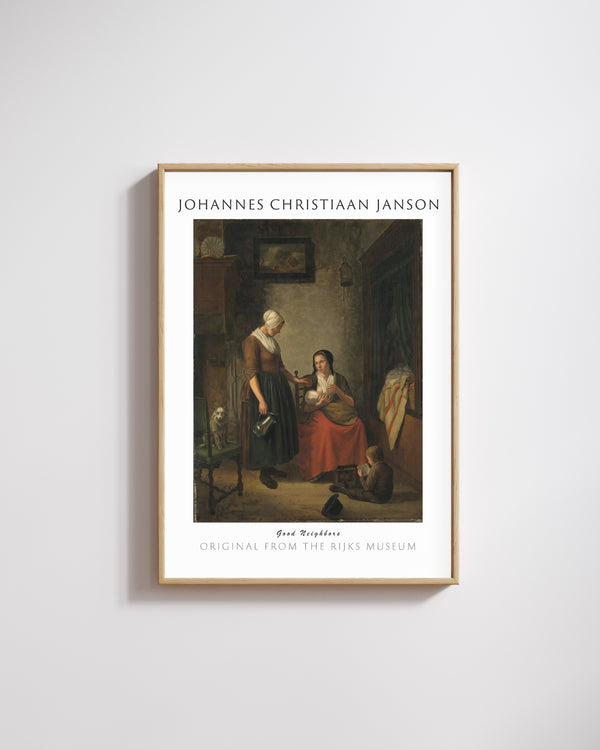 Johannes Christiaan Janson - İyi Komşular poster