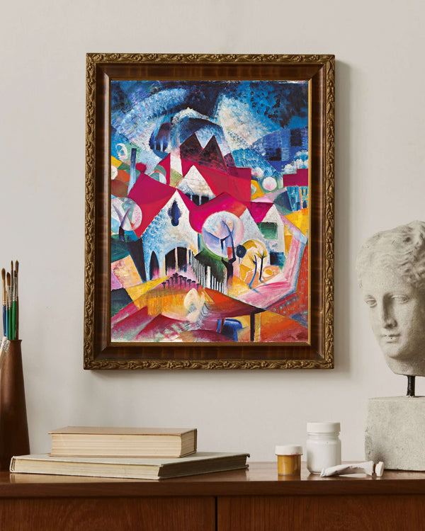 Johannes Itten - İlkbaharda Evler Grubu