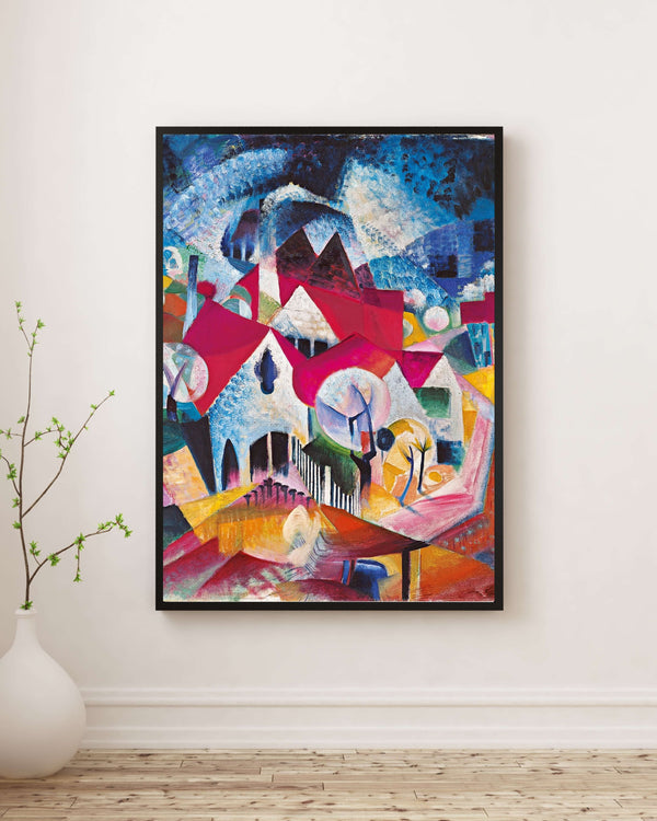 Johannes Itten - İlkbaharda Evler Grubu