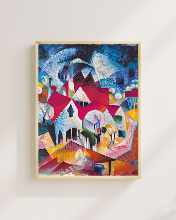 Johannes Itten - İlkbaharda Evler Grubu