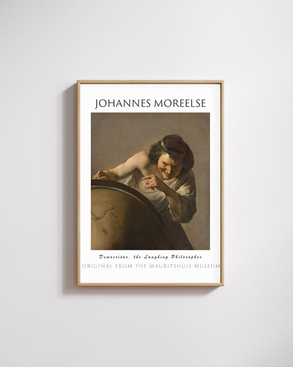 Johannes Moreelse-Gülümseyen Filozof Demokritos