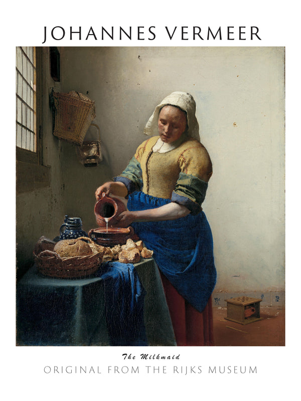 Johannes Vermeer - Sütçü Kız fine art baskı