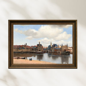 Johannes Vermeer - Delft Manzarası poster