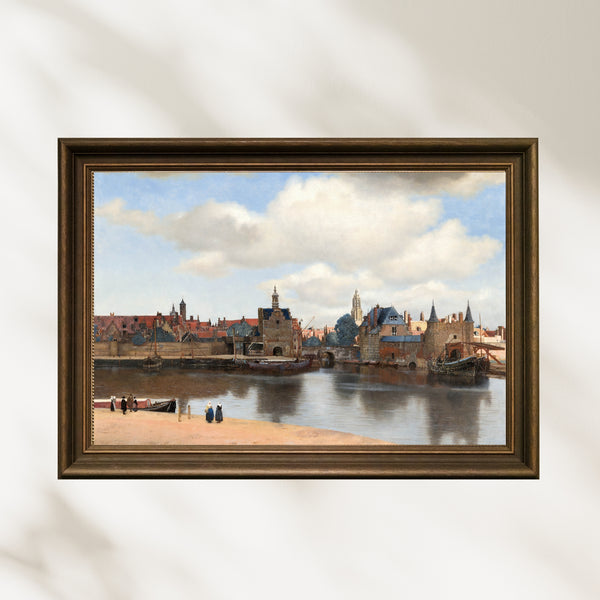 Johannes Vermeer - Delft Manzarası poster