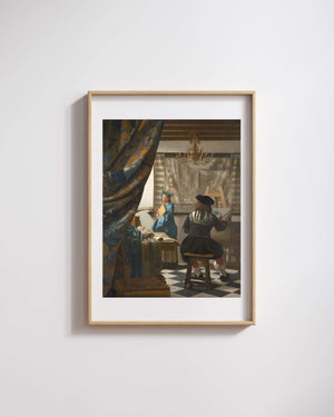 Johannes Vermeer - Resim Sanatı Fine Art Baskı
