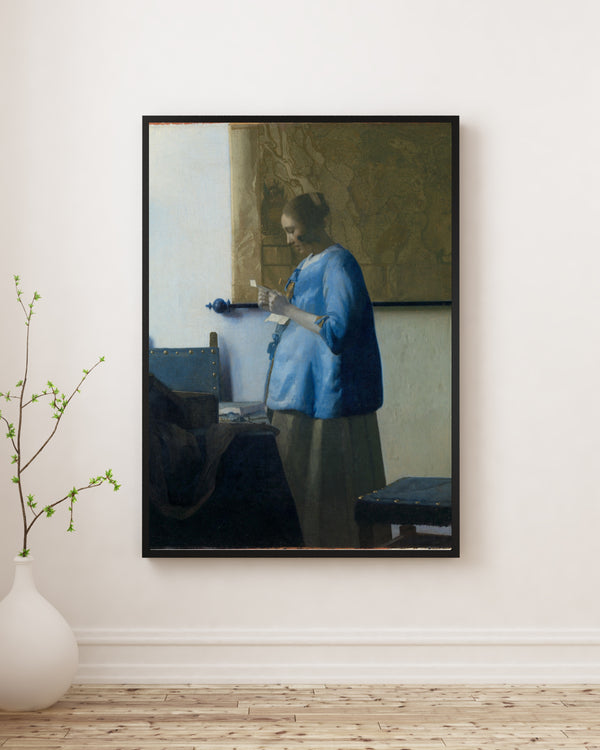 Johannes Vermeer - Mektup Okuyan Kadın
