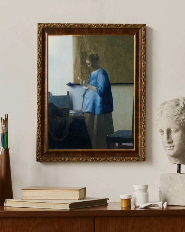 Johannes Vermeer - Mektup Okuyan Kadın