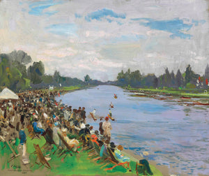 John Lavery - Maidenhead Regattası Fine Art Baskı