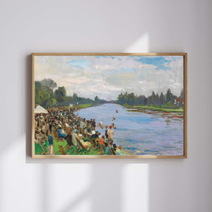 John Lavery - Maidenhead Regattası Fine Art Baskı