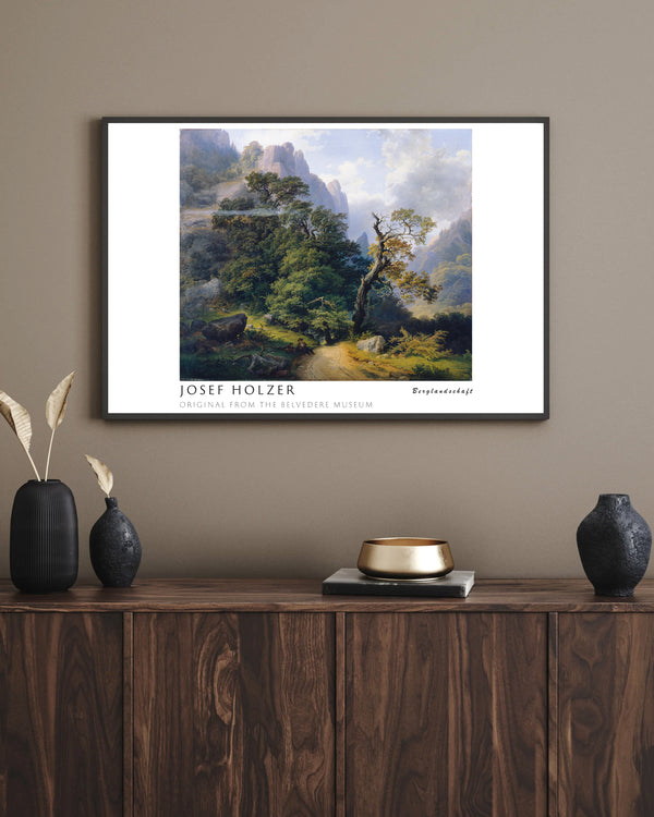 Josef Holzer-Dağ Manzarası