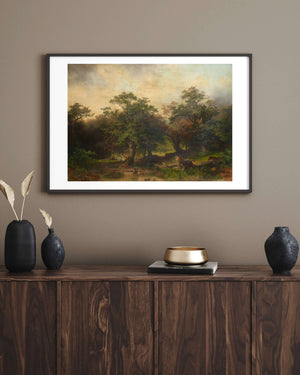 Josef Holzer - Forest Landscape